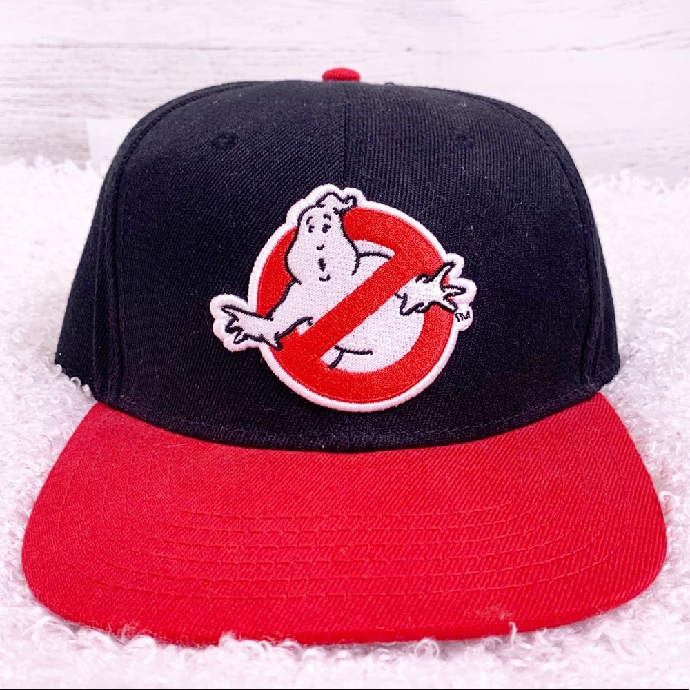 Ghost busters, ball cap, like new. OS , red & blk